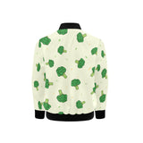 Broccoli pattern Kids' Boys' Girls' Bomber Jacket