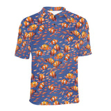 Clown Fish Pattern Print Design 04 Men's All Over Print Polo Shirt