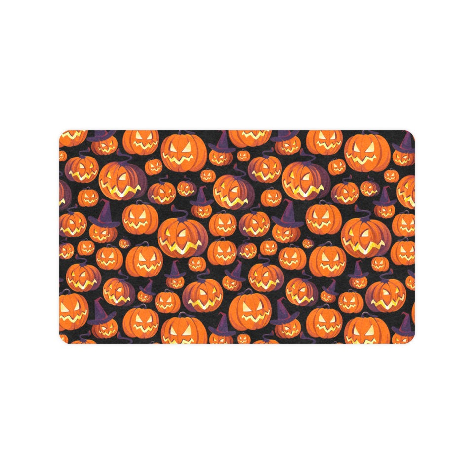 Halloween Pumpkin pattern Doormat