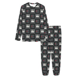 Piano Pattern Print Design 05 Women's All Over Print Pajama Set