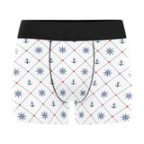 Anchor rudder nautical design pattern Men's All Over Print Boxer Briefs Men's Underwear