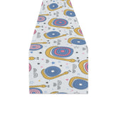 Snail Pattern Print Design 05 Table Runner