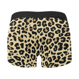 Leopard print design pattern Men's All Over Print Boxer Briefs Men's Underwear