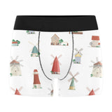 windmill design pattern Men's All Over Print Boxer Briefs Men's Underwear