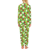 Ladybug Pattern Print Design 01 Women's All Over Print Pajama Set
