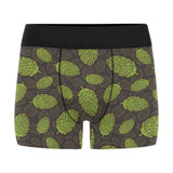 Hop pattern black background Men's All Over Print Boxer Briefs Men's Underwear