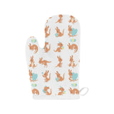 Cute Kangaroo pattern Heat Resistant Oven Mitts