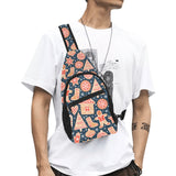 Christmas gingerbread cookie pattern All Over Print Chest Bag
