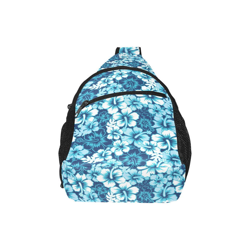 Hibiscus Pattern Print Design 03 All Over Print Chest Bag