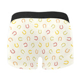 Horseshoes Pattern Print Design 02 Men's All Over Print Boxer Briefs Men's Underwear