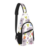 Cute koalas teapots tea All Over Print Chest Bag