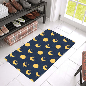 Moon star pattern Doormat
