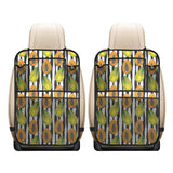 papaya design pattern Car Seat Back Organizer
