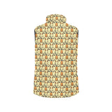 English Bulldog Pattern Print Design 02 Women's Padded Vest