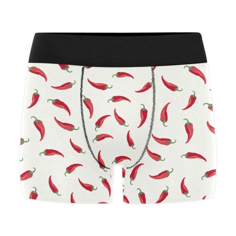 Chili peppers pattern Men's All Over Print Boxer Briefs Men's Underwear