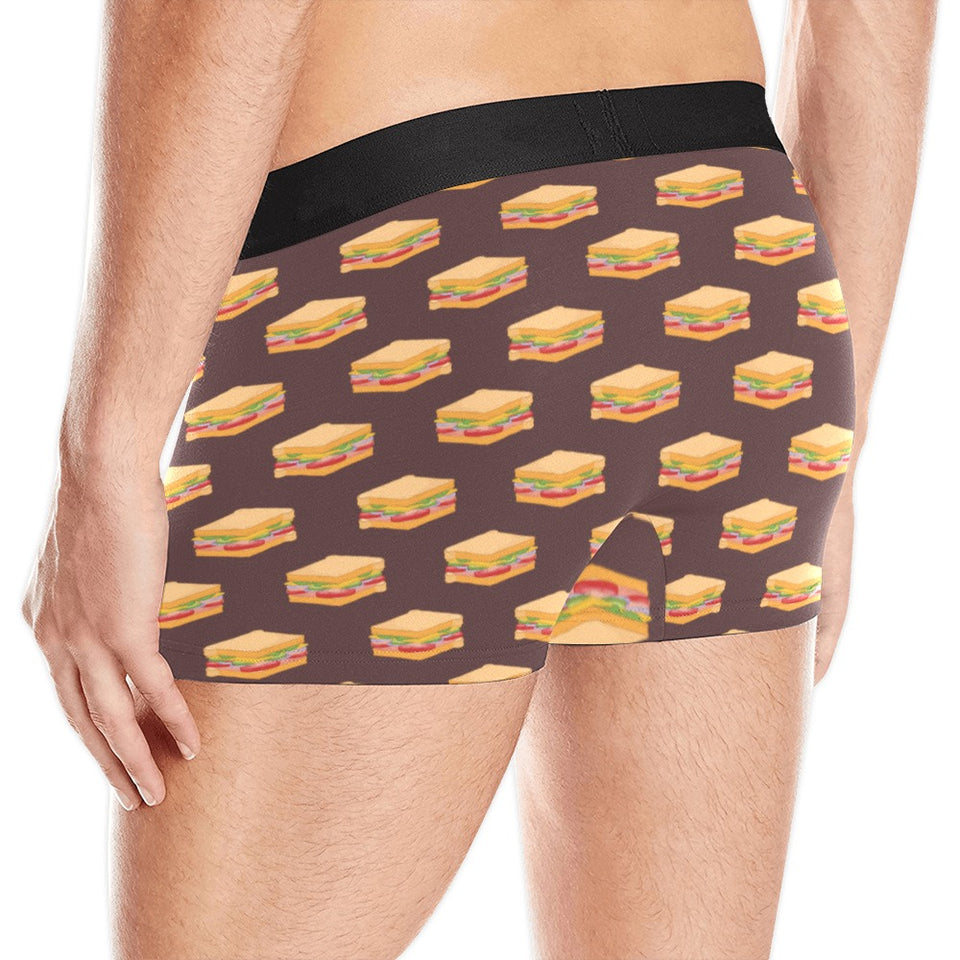 Sandwich Pattern Print Design 04 Men's All Over Print Boxer Briefs Men's Underwear