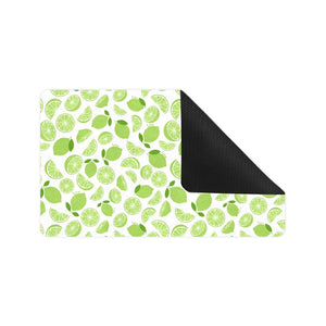 Lime design pattern Doormat