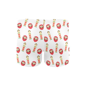 Daruma japanese wooden doll Men's Swimming Trunks