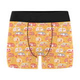 Camper Van Pattern Print Design 04 Men's All Over Print Boxer Briefs Men's Underwear