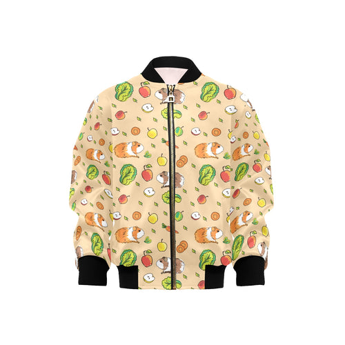 Guinea Pig Pattern Print Design 05 Kids' Boys' Girls' Bomber Jacket