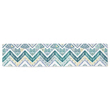 zigzag chevron paint design pattern Table Runner