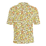 Popcorn Pattern Print Design 03 Men's All Over Print Polo Shirt