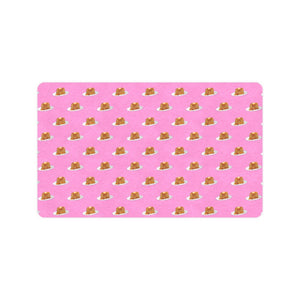 Pancake Pattern Print Design 04 Doormat