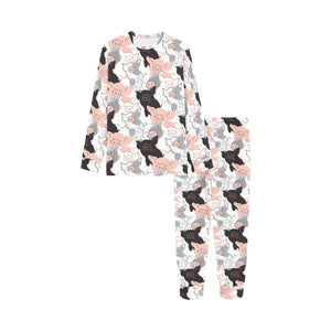 Pig Pattern Print Design 05 Kids' Boys' Girls' All Over Print Pajama Set
