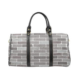 Brick Printed Pattern Print Design 05 Travel Bag
