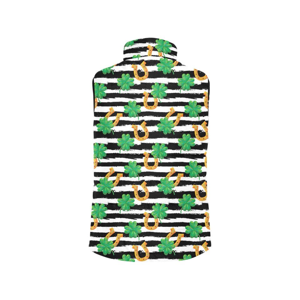 Horseshoes Pattern Print Design 01 Men's Padded Vest