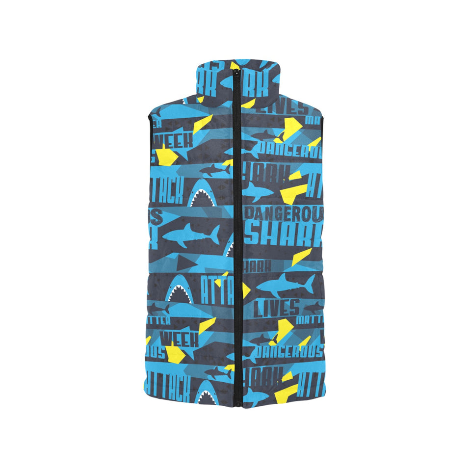 Shark dangerous Women's Padded Vest