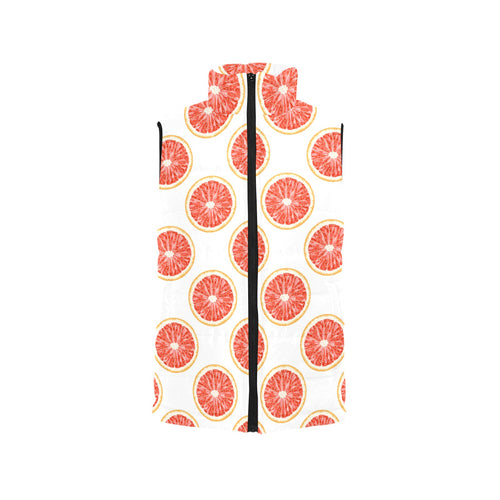 Grapefruit pattern Men's Padded Vest