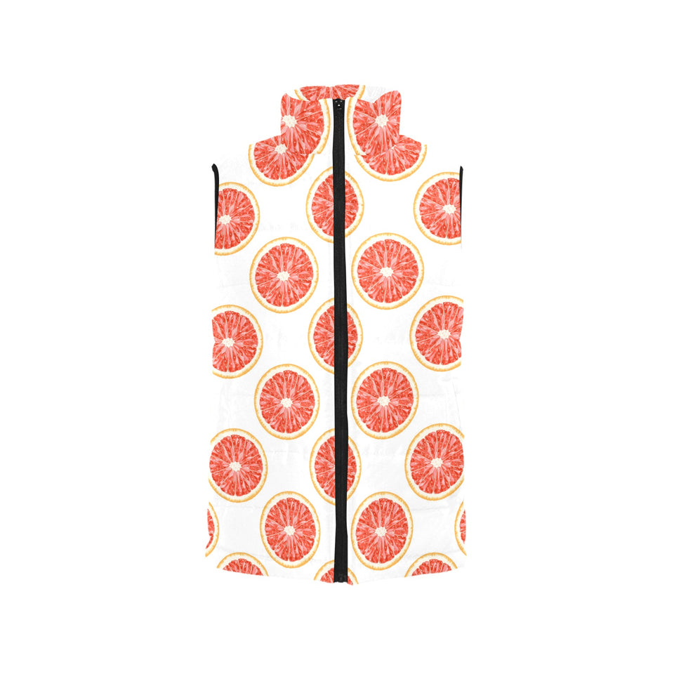 Grapefruit pattern Men's Padded Vest
