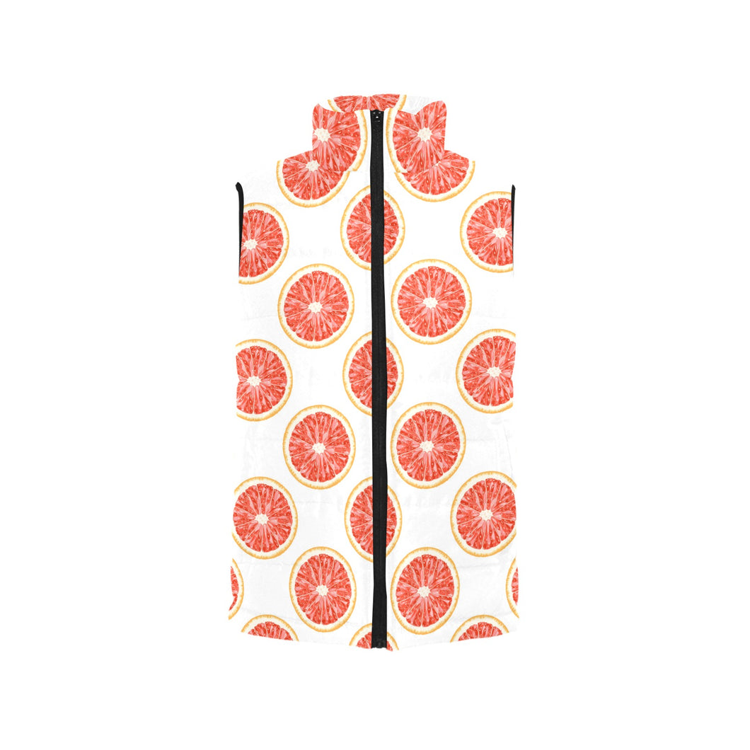 Grapefruit pattern Men's Padded Vest