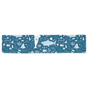 Cute shark pattern Table Runner