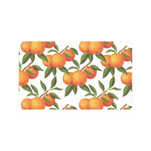Oranges pattern background Doormat