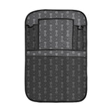Engine Piston Black Background Pattern Design 02 Car Seat Back Organizer