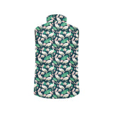 Pelican Pattern Print Design 03 Men's Padded Vest