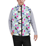 Stingray Pattern Print Design 01 Men's Padded Vest