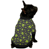 Alien Pattern Print Design 02 All Over Print Pet Dog Round Neck Fuzzy Shirt