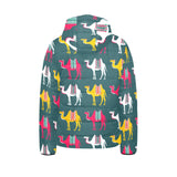 Camel pattern Kids' Boys' Girls' Padded Hooded Jacket