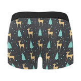Deers star tree pattern Men's All Over Print Boxer Briefs Men's Underwear