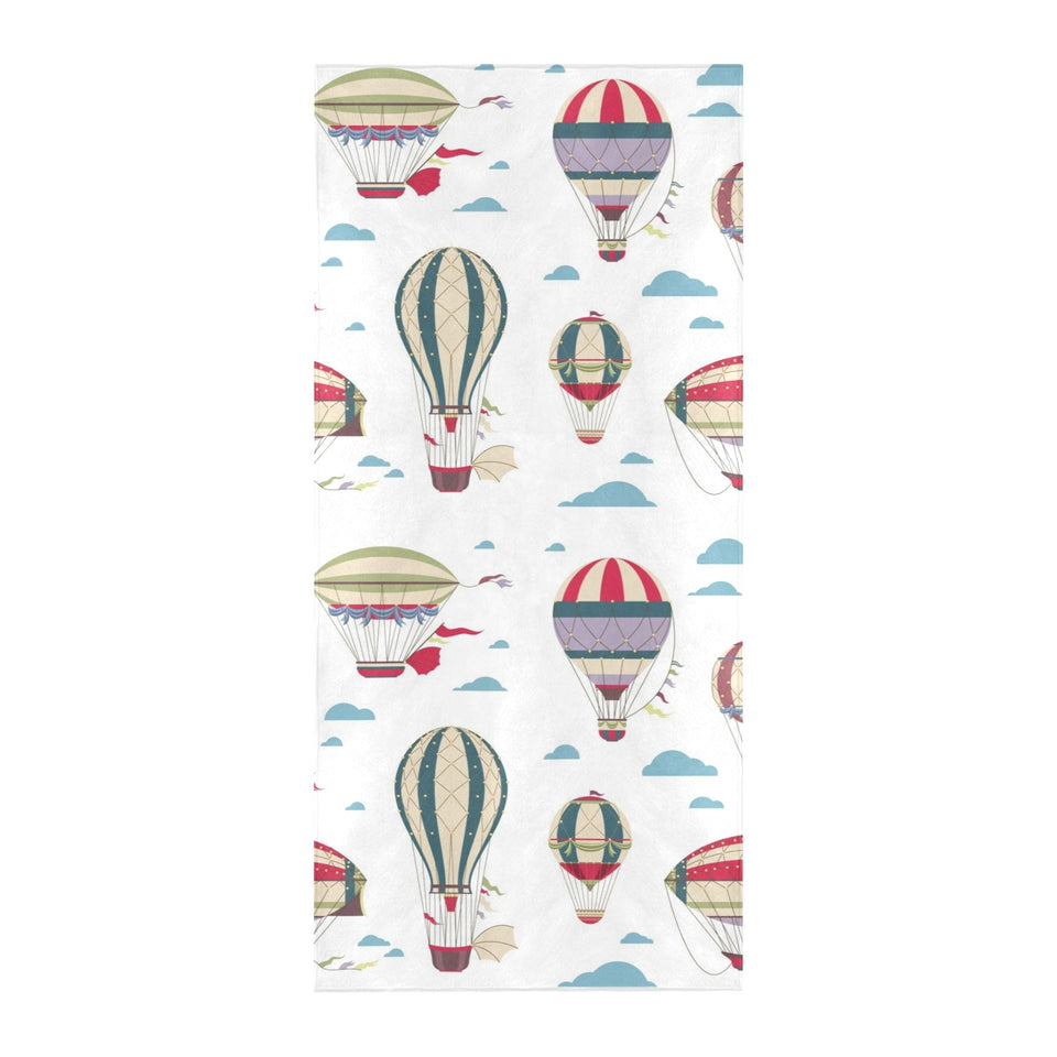 Hot air balloon pattern Beach Towel