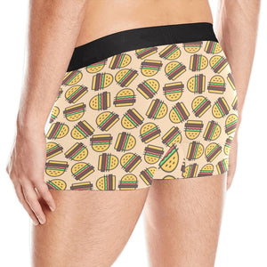 Hamburger Pattern Print Design 01 Men's All Over Print Boxer Briefs Men's Underwear