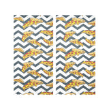 Pizza design pattern Gauze Curtain