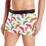 Colorful Chameleon lizard pattern Men's All Over Print Boxer Briefs Men's Underwear