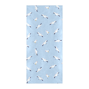 Seagull Pattern Print Design 02 Beach Towel
