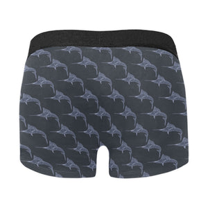 Swordfish Pattern Print Design 03 Men's All Over Print Boxer Briefs Men's Underwear