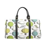 Hot Air Balloon Bird Cloud Pattern Travel Bag