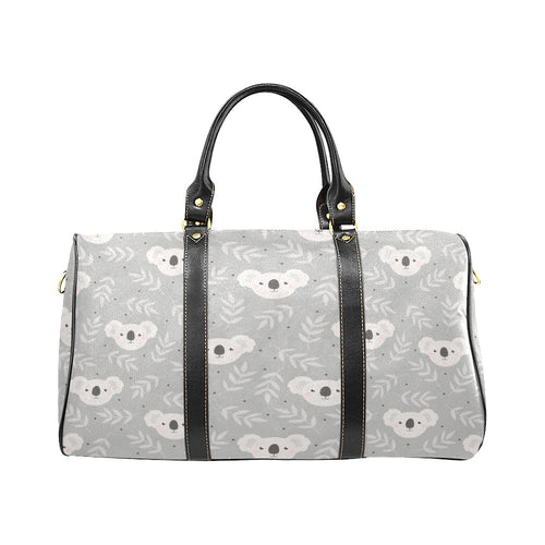 Cute koala leaves pattern Travel Bag